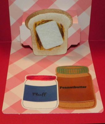 A Fluffernutter !!!!
Inside of card
