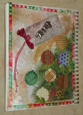 The Tree
Used ornaments and more ornaments4Christmas for this Art Journal Page
