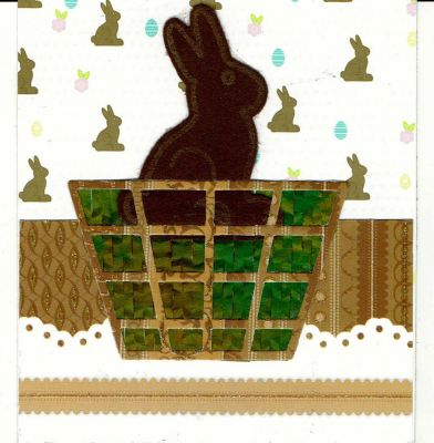 Bunny in basket.
Keywords: BasketDie