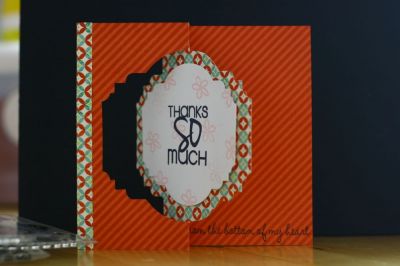 Thank you
This is my first card EVER! any comments/suggestions would be helpful! :)
