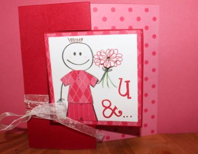 U and Me
Keywords: flip-it card valentine's