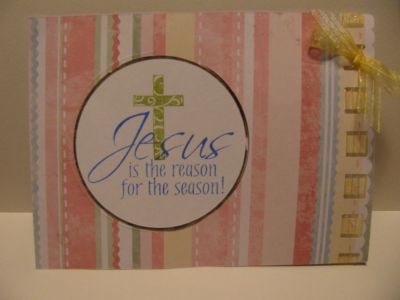 easter lily inside
traditionally "Jesus is the reason for the season" is used at Christmas time.
However, Easter is also a season for Jesus!

