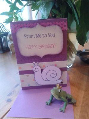 Happy Birthday Snail
