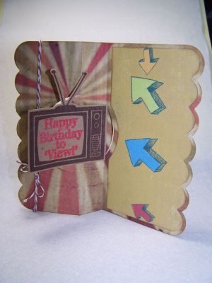 Birthday News flip side
Here is the flip side to this great flip it card.  
