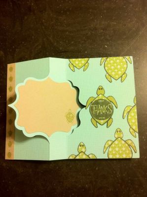 Turtle Thanks inside
