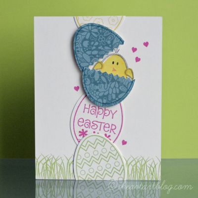 Newly Hatched 
Here's a fun card I created using eggs4Easter, eggs2hunt, and their coordinating dies!
Keywords: eggs4easter, eggs2hunt, dies, easter