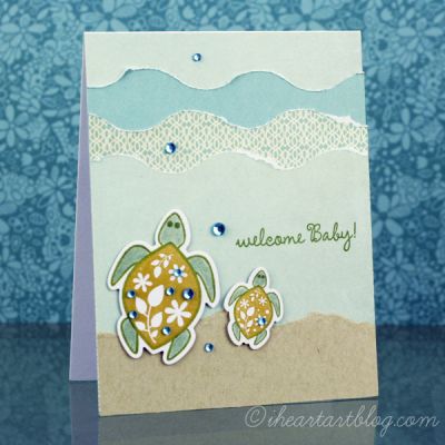 Welcome Baby (turtle-style)
I love these little turtle dies! They remind me of Hawaiiana!
Keywords: turtles2love