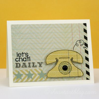 Let's Chat Daily
Here's a card I created with Phone4You!
Keywords: phone4you