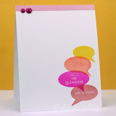 Chat
Here's a simple card I created with talk4phone
Keywords: talk4phone