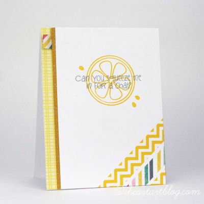 Squeeze Me In, Please!
Another fun card using the Lemonade2Drink Set!
Keywords: lemonade2drink