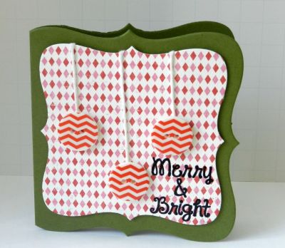Merry & Bright
Card using the September Card Kit
