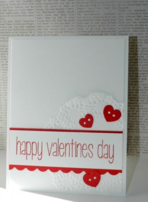 Happy Valentine's Day
Card using the December Kit Club
