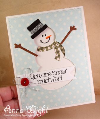 snow much fun snowman! 
