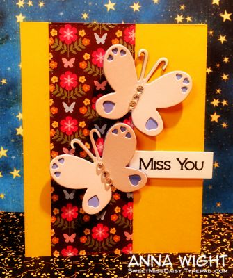 Miss You Butterfly Triplits
