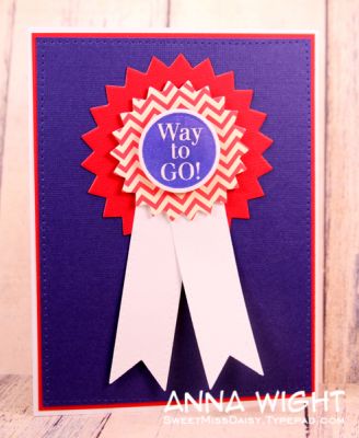 Way To Go!
Zig Zag Circle dies, and banner die
Keywords: award2stamp
