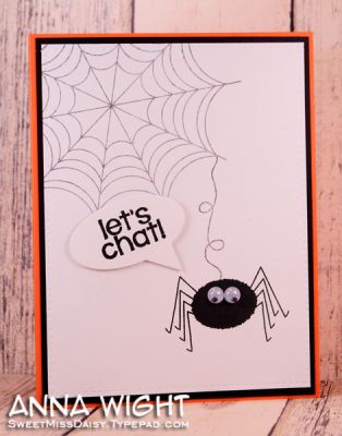 Spider Chatter
I used the talk bubble die to give this spider a voice... :)
