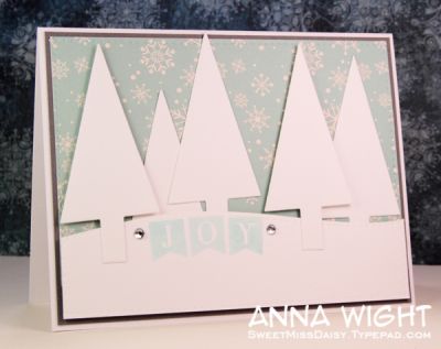 JOY Trees
Used the tree die and alpha4banners set to create this card.
