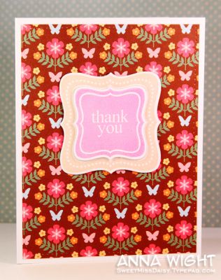 Thank You with Butterflies
