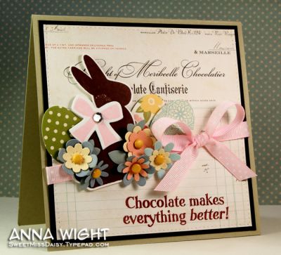 Chocolate Makes Everything Better
My favorite card for the release! :)

