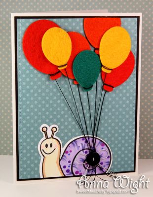 Snail w/ Felt Balloons!

