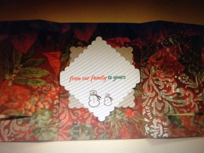 Christmas
Inside of the card
