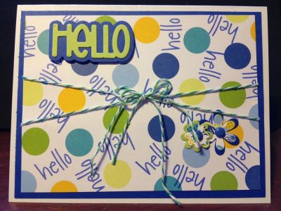 Hello
Another card from the March Card Kit Club!
