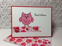 Thank Whoo
Keywords: Owls, Thank you