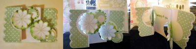 Double Flip-it card 
I'm super excited to share this Card I made, after watching The stamps of life Hidden panel Video I thought id try something, I used the Circle Flip-its Die, along with my Flowers and Tags & mums2stamp to make this Double flip it card. I also used my card kit papers from august.
