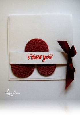missingyou
A quick card using The stamps of life , formalwords2stamp & sentiments4circles. 
