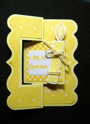 Happy Birthday 
I've used the , candles4birthday stamps and dies , along with the square thank you framelites. 
