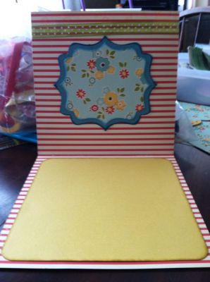 Birthday Card
Inside of the card.
