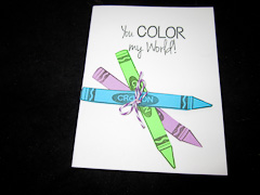 Crayons
