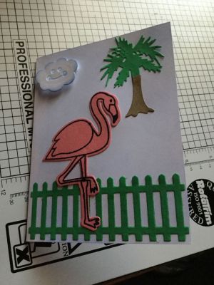Flamingo die
