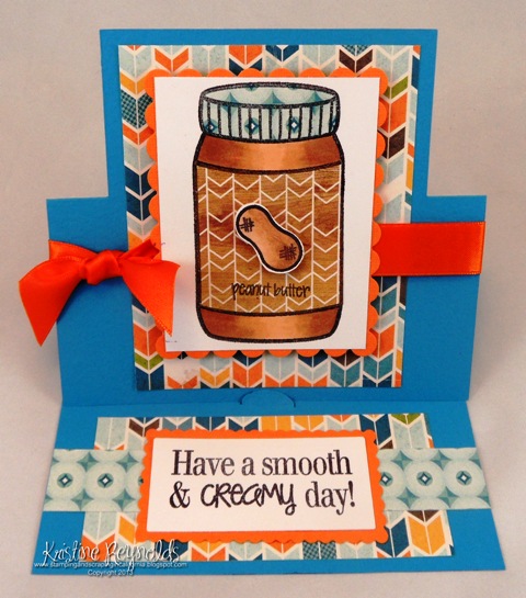 *Smooth & Creamy Day
PB&J2Enjoy and a Square Stand up card
Keywords: PB&J2Enjoy, square stand up card