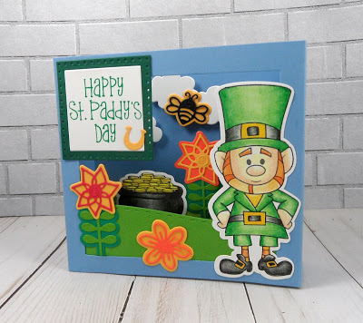 Leprechan Shadow Box
Keywords: 5 x 7 Shadow Box Die Set leprechan2stamp