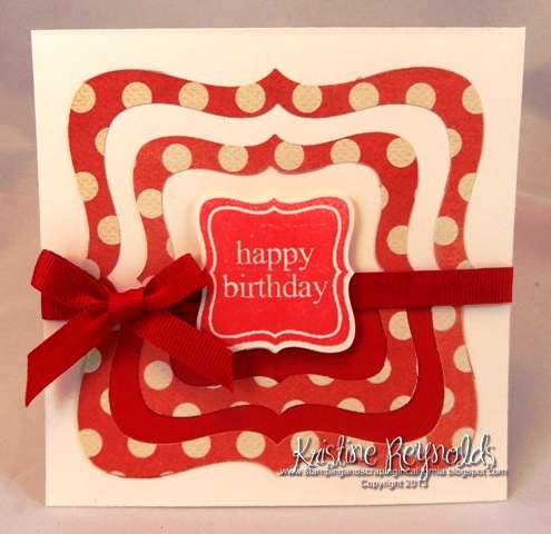 **Birthday label

