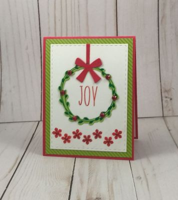 Joy
Keywords: Wreat2stamp joy christmas