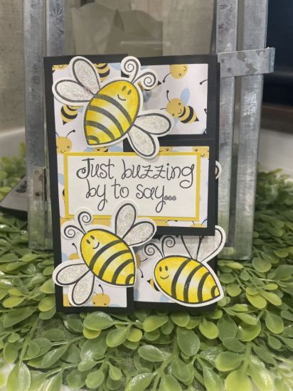 Bee shutter card
Keywords: Bee shutter card bee4me birthday