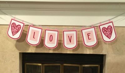 Love Banner
Keywords: big banner die set 3.5" upper case alphabet dies heart fold it love