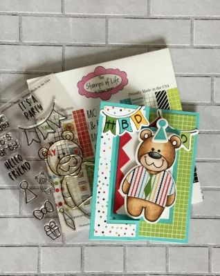 Birthday Bear
Keywords: flip-it partybear 2stamp party birthday