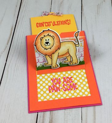Lion Slider
Keywords: pocket slider die lion2stamp