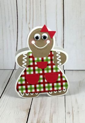 Gingerbread Lady Fold it
Keywords: fold it gingerbread lady christmas