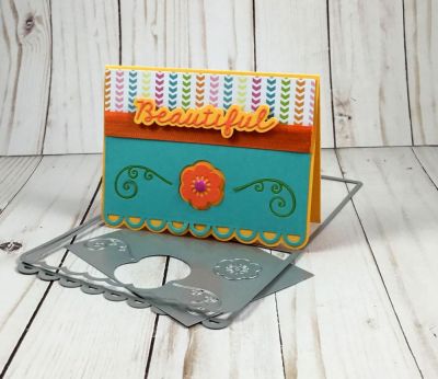 Beautiful Ribbon Edge Card
Keywords: beautiful ribbon edge card