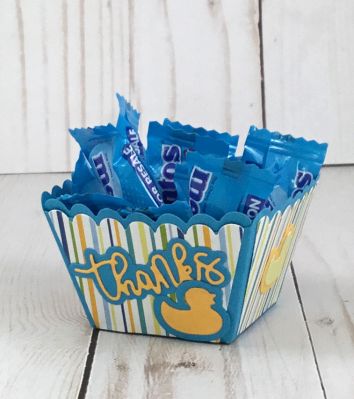 Baby Shower Treat Box
Keywords: treat box die baby favor