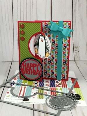 exclusive circle die-front
Keywords: exclusive circle die penguin penguin2stamp birthday