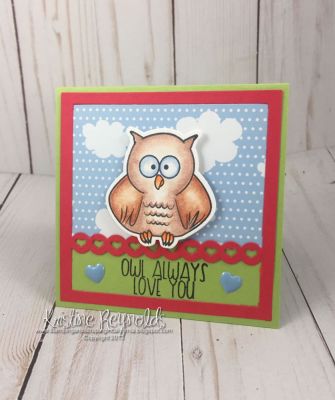 Owl Always Love you
Keywords: owl pudgie sizzix square card front love