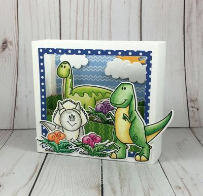 Box of Dinos
Keywords: dinosaurs2stamp moredinosaurs2stamp 5x7 shadow box