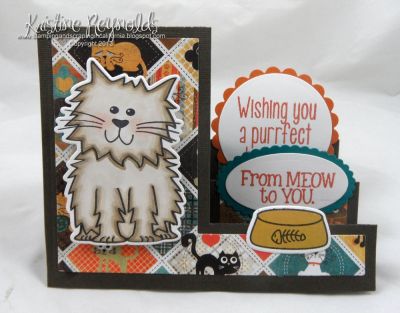 *Perfect Step Card
Keywords: cat2stamp Sizzix Step Up 