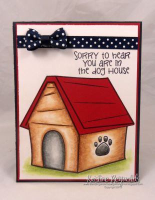 *In the Dog HOuse
Colored with Colored pencils and blended with gamsol and blending stumps.
Keywords: House4cookie