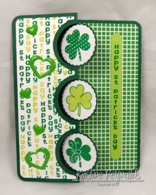 *Stand up for St. Patricks Day
Keywords: standup4sentiments triple circle flip it shamrocks4us TripleCircleFlipit